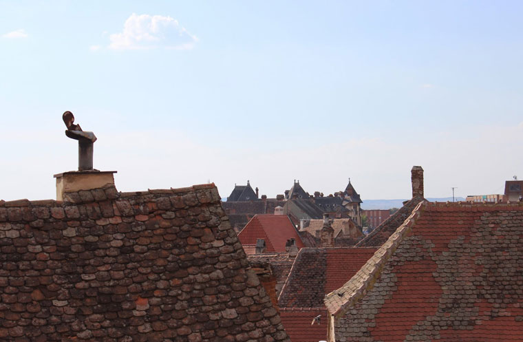 Sibiu, Romania. The City where the houses don’t sleep