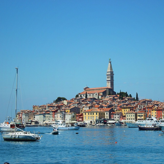 An old harbour town on the Adriatic.