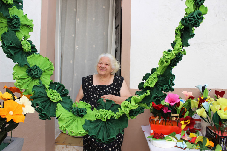 Flower's festival in Alentejo Portugal