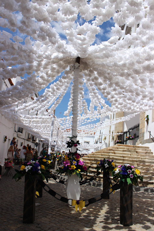 Flower's festival in Alentejo Portugal
