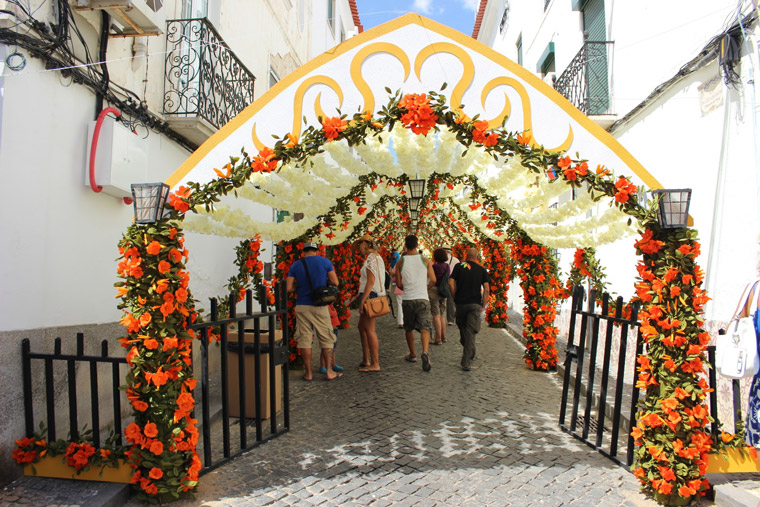 Flower's festival in Alentejo Portugal