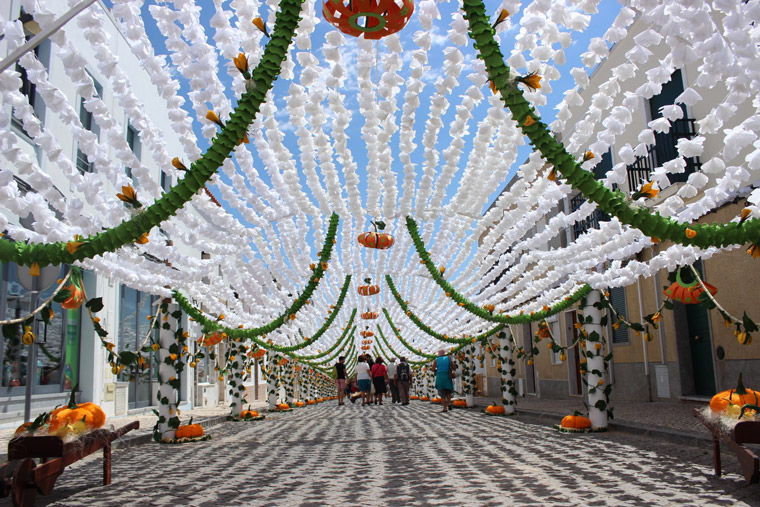 Flower's festival in Alentejo Portugal