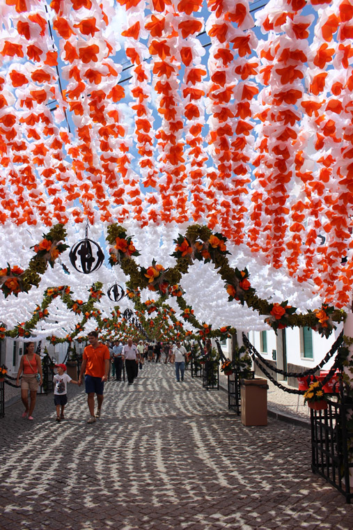 Flower's festival in Alentejo Portugal