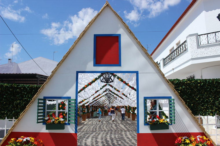 Flower's festival in Alentejo Portugal