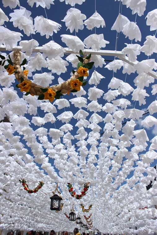 Flower's festival in Alentejo Portugal