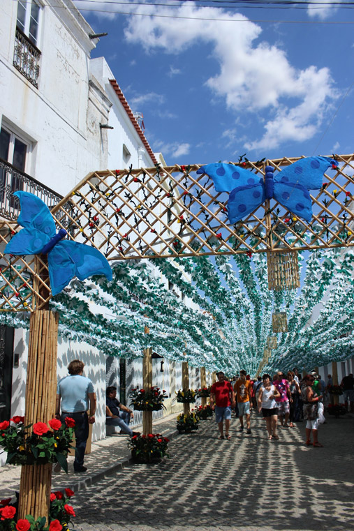 Flower's festival in Alentejo Portugal