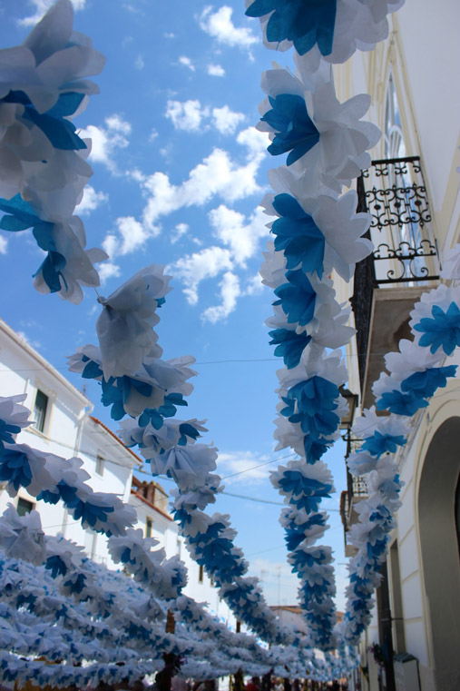 Flower's festival in Alentejo Portugal
