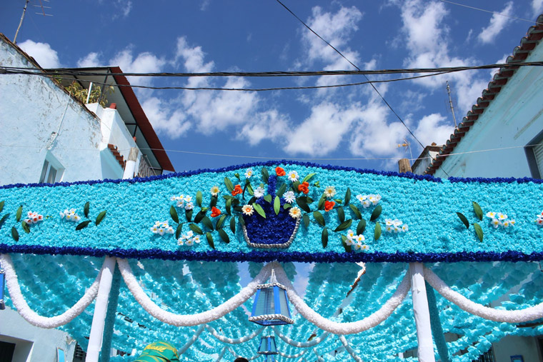 Flower's festival in Alentejo Portugal