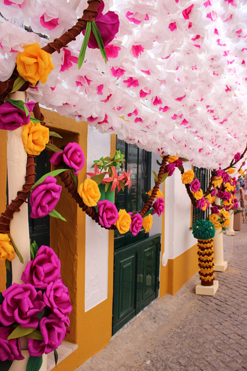 Flower's festival in Alentejo Portugal