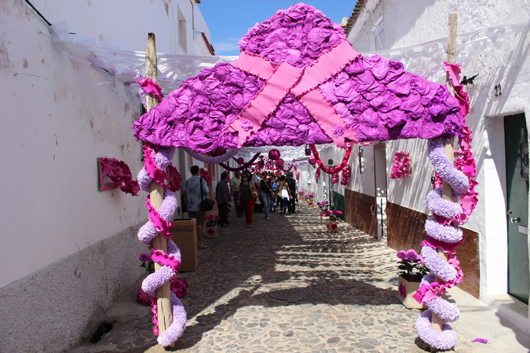 Flower's festival in Alentejo Portugal