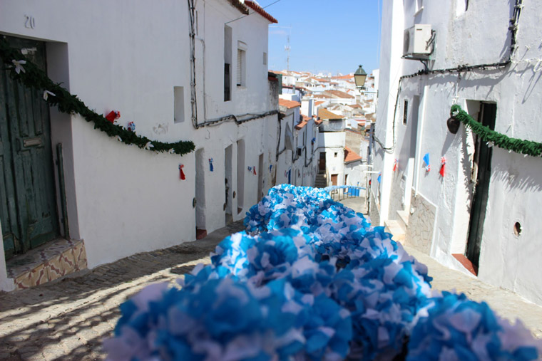 Flower's festival in Alentejo Portugal