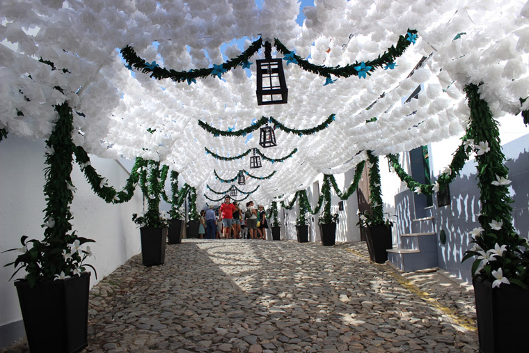 Flower's festival in Alentejo Portugal