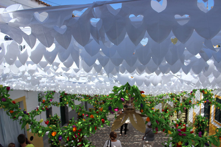 Flower's festival in Alentejo Portugal