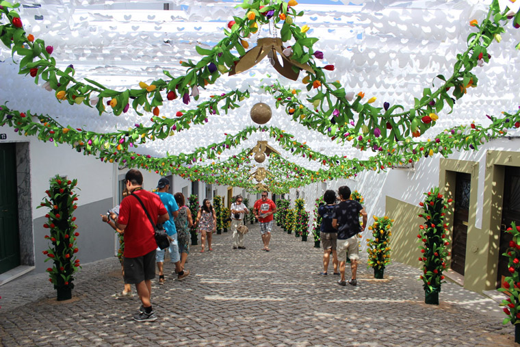 Flower's festival in Alentejo Portugal