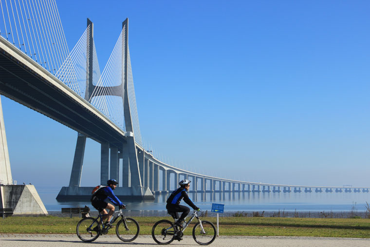 Under the Vasco da Gama Bridge - Where Two Go To