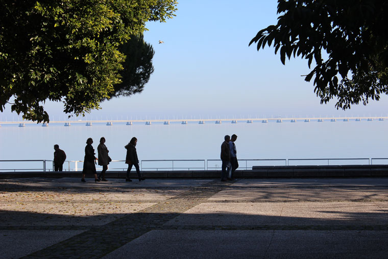 Under the Vasco da Gama Bridge - Where Two Go To