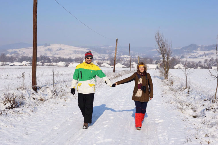 Snow and Romania - a perfect combination