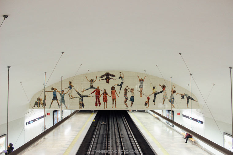 Areeiro-metro-Lisbon
