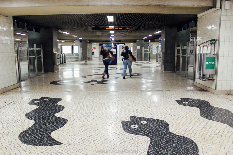 Carnide-Lisbon-metro