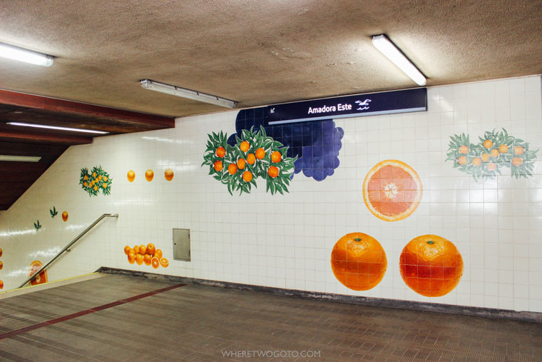 Laranjeiras-metro-Lisbon