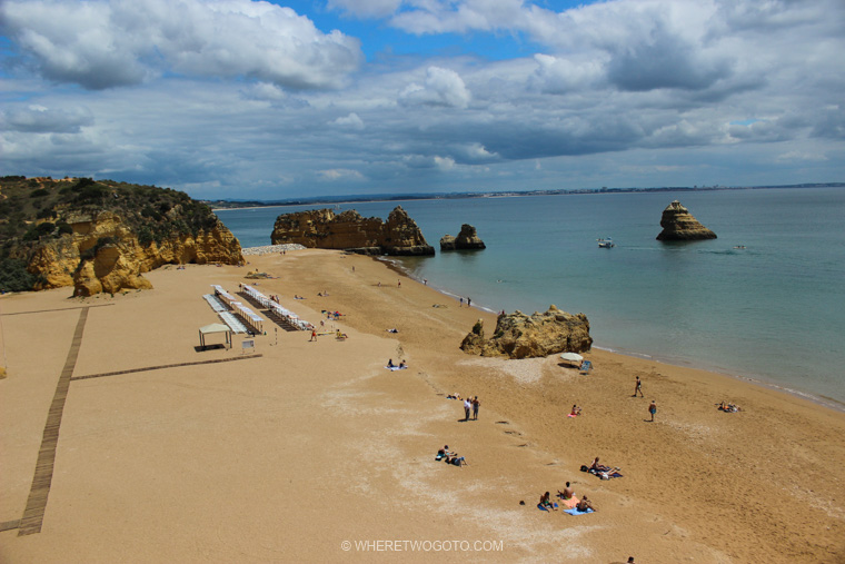 Praia da Dona Ana Algarve Where Two Go To