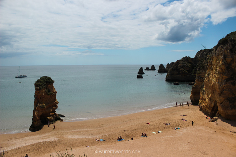 Praia da Dona Ana Algarve Where Two Go To