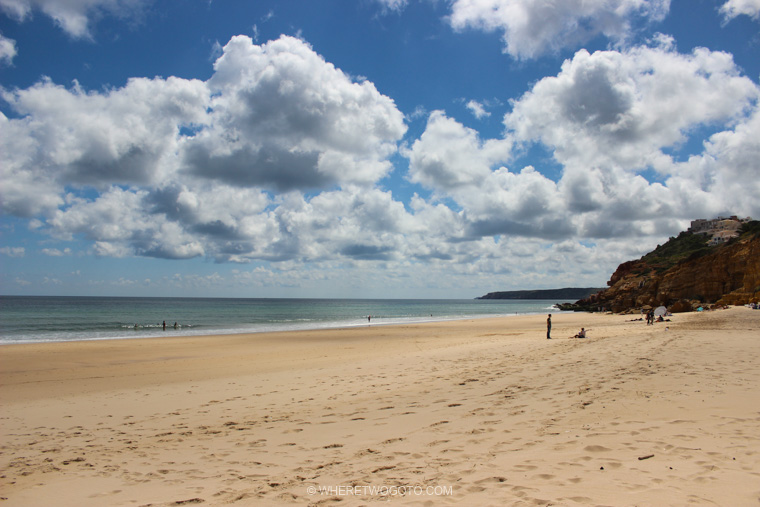 Praia da Salema Algarve Where Two Go To