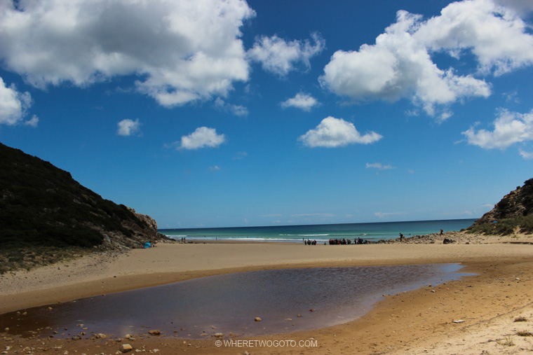 Praia do Zavial in Algarve Where Two Go To