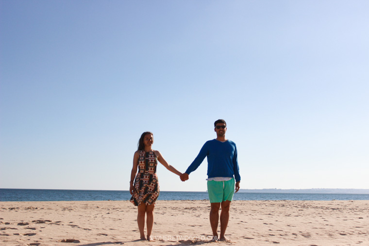 Praia dos Tres Irmaos Algarve Portugal Where Two Go To
