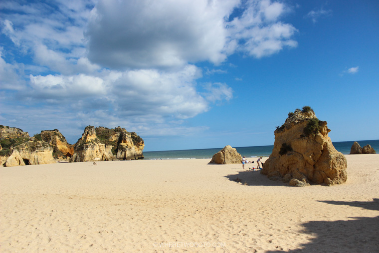 Praia dos Tres Irmaos Algarve Portugal Where Two Go To
