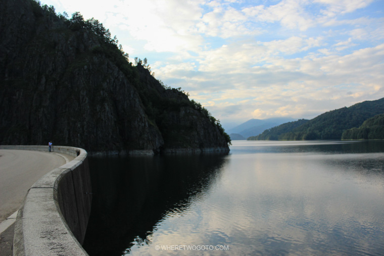 Vidraru Lake Transylvania Romania