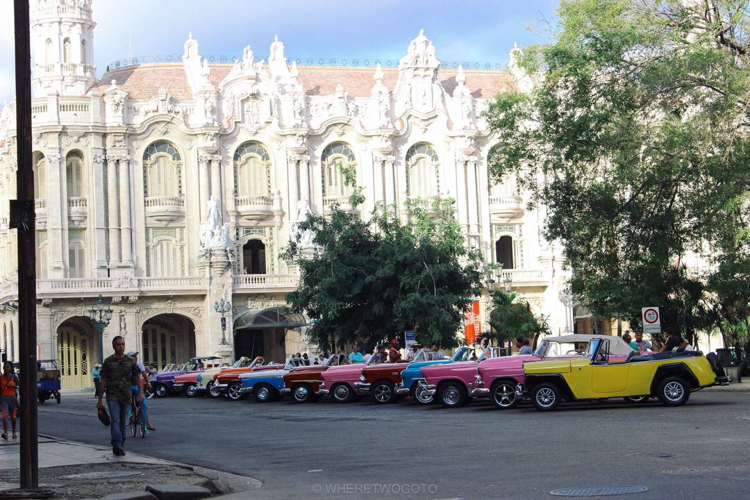 Classic Cars Capitolio Havana Cuba Where Two Go To-151