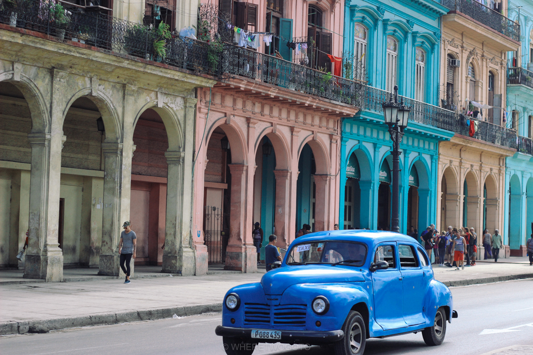 Car street Havana Cuba Where Two Go To