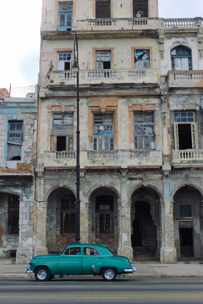 Havana's fading grandeur.