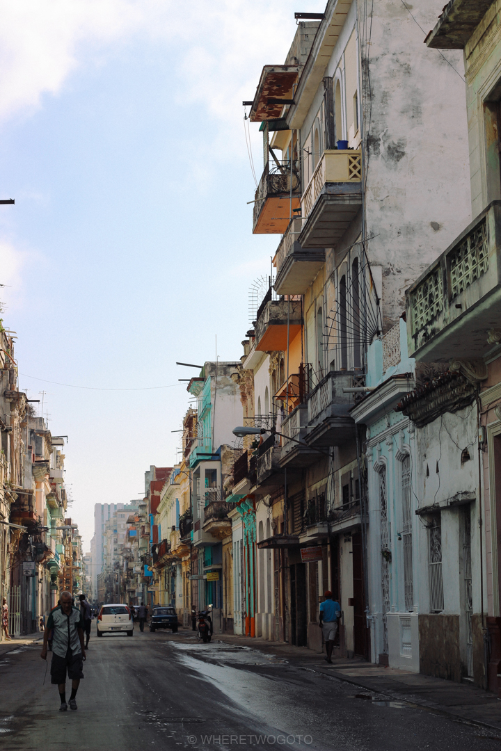 Havana streets Cuba Where Two Go To