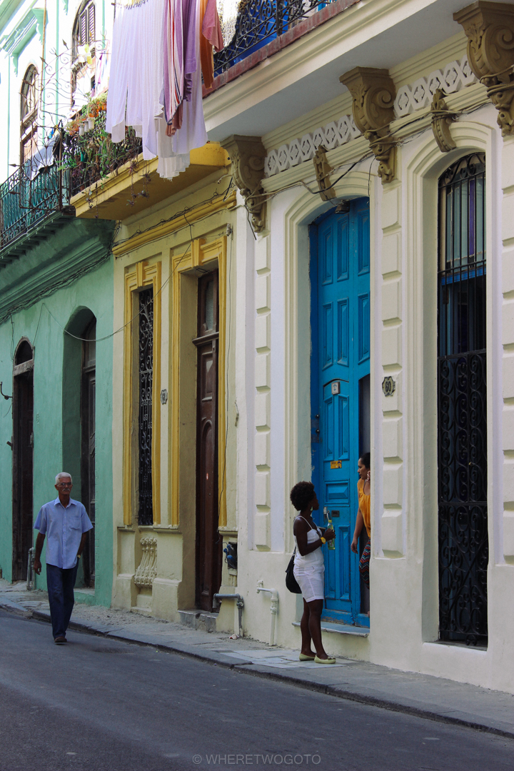 Havana streets Cuba Where Two Go To