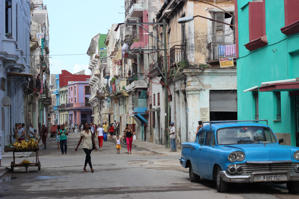 A street in Central Havana.