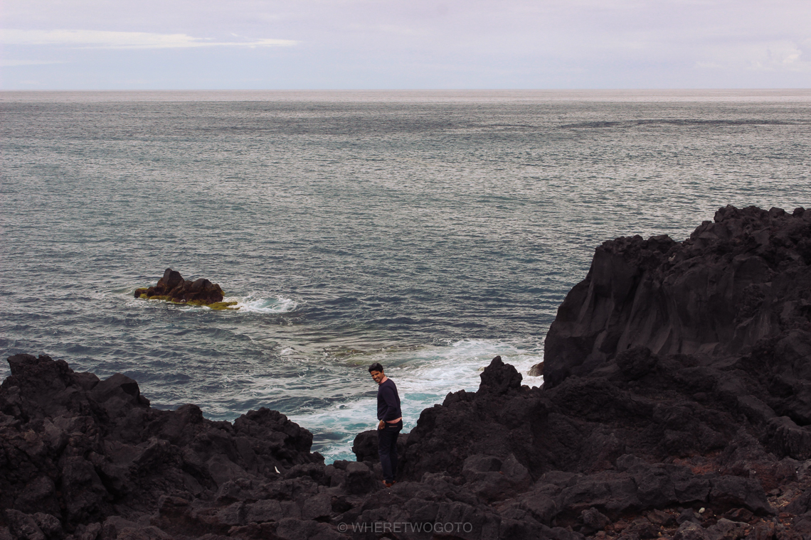 Visit Ponta da Ferraria thermal pools