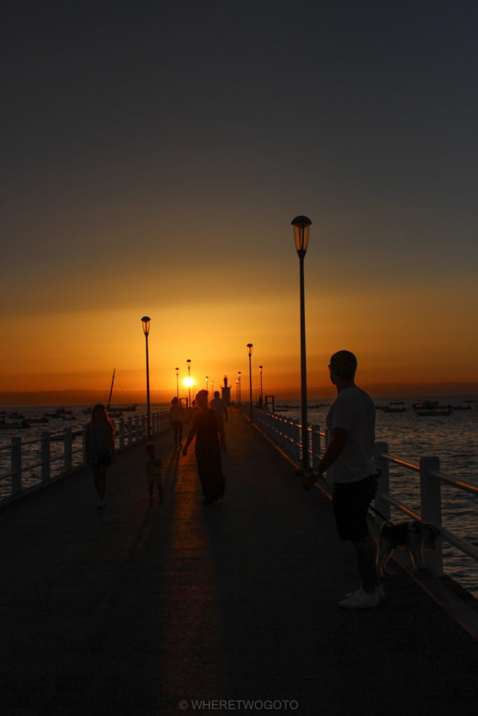 Golden hour on the Tagus at Alcochete.