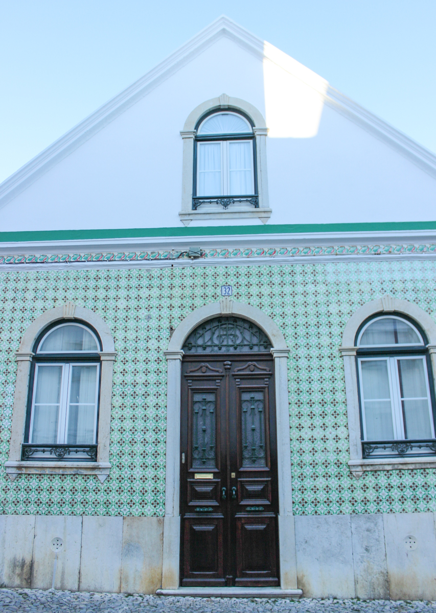 Portuguese tiled facades